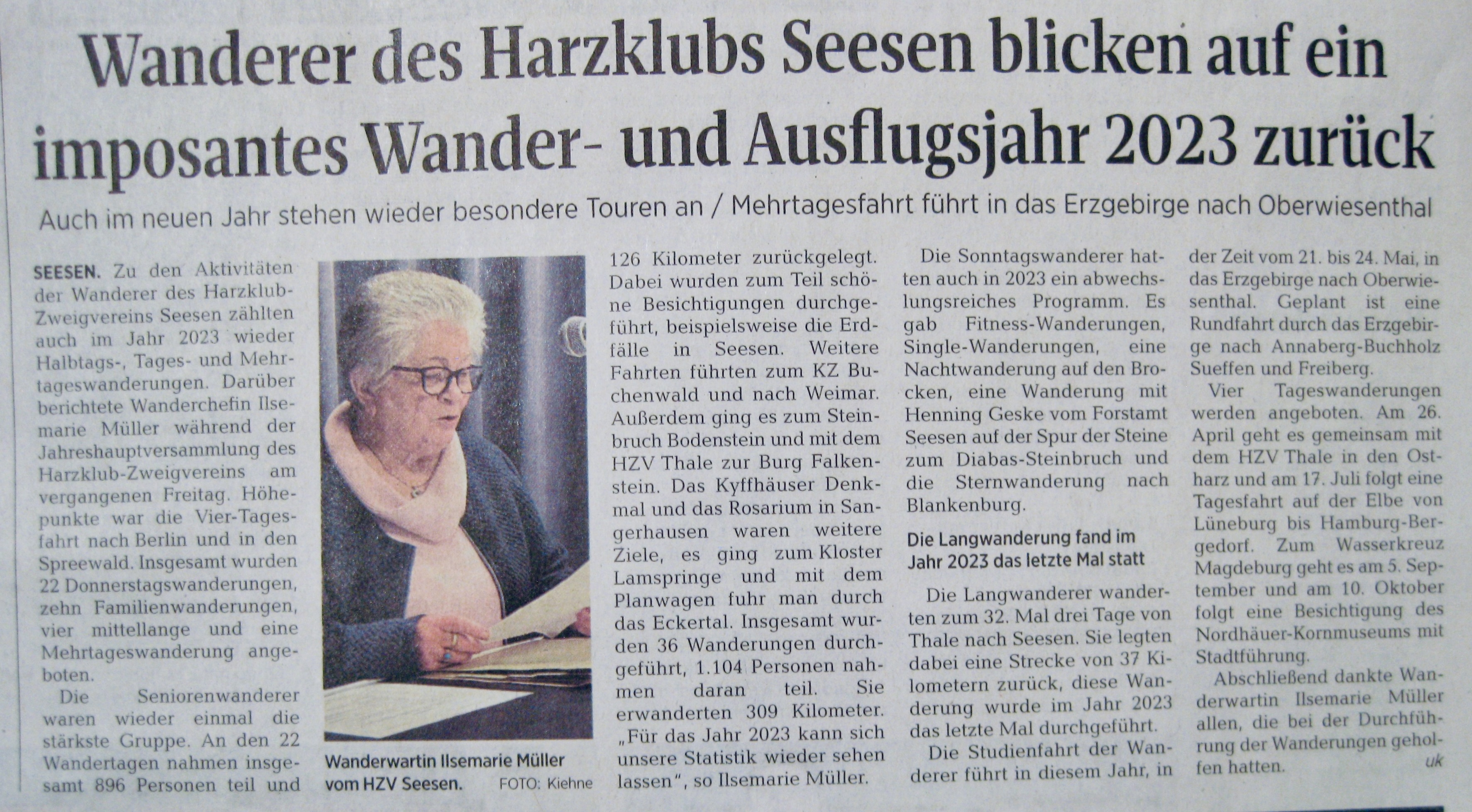 Beobachter JHV 2024 Wandern